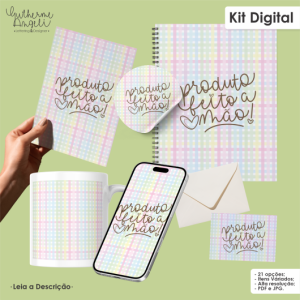 Kit Digital Produto Feito à Mão