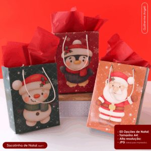 Sacolinha de Natal - mod 1