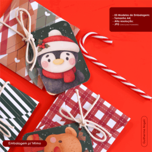 Embalagem para Mimos de Natal