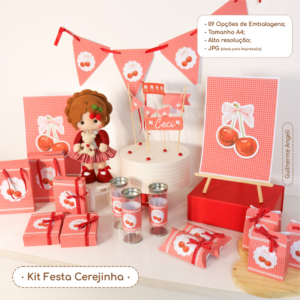 Kit Festa Cerejinha (Arquivo Digital)