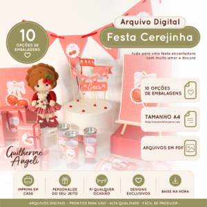Kit Festa Cerejinha (Arquivo Digital)