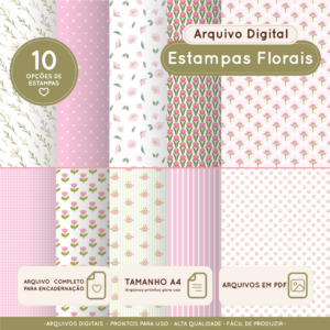 Arquivo Digital Estampas Florais